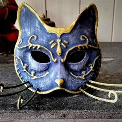 Máscara de gato Splicer (Bioshock)