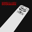 MarquePageLuffy1.jpg Bookmark Monkey D Luffy from One Piece