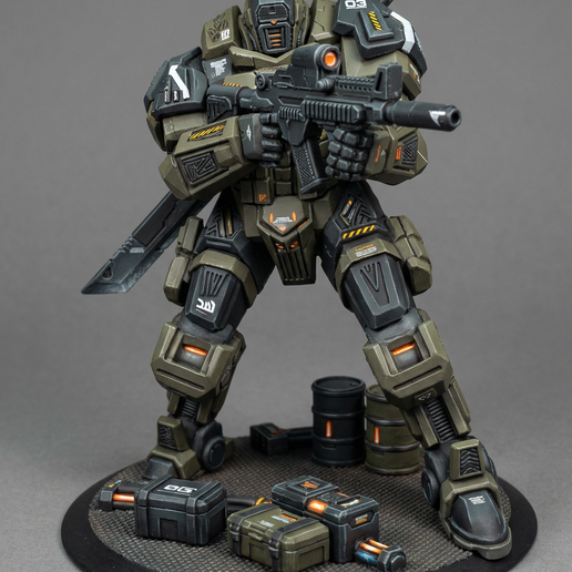 KONFLIK 2175 Warhound Medium IRON JERICHO