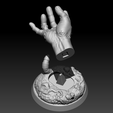 Controller_Connection.png STL file The Thing - Controller Holder, Rock'n Roll and Wall Hanger・3D printable design to download