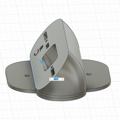 50deg_right.png Datei STL Reolink Türklingel Wallbox 50° Rechtshänder・Modell für 3D-Druck zum herunterladen