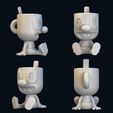 Preview2.jpg Mugman Flower Pot and Pen Holder 3D print model