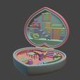 pollypocket1.jpg Mini dollhouse Polly Pocket STL 3D box. Digital download - Print file