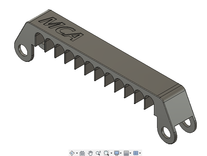 Stl File Removable 24pin Cable Comb・3d Print Design To Download・cults 8219