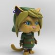 untitled.13.jpg Link Zelda Cat Figure
