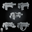 SET2-BOLTER_SIMPLE.png 5 Crusader Pistols - Simple Grip Set 2 [Supported]