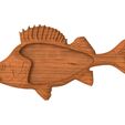 Render.124.jpg Fish Tray - 3D STL Model For CNC and 3D Printers, stl, Instant download