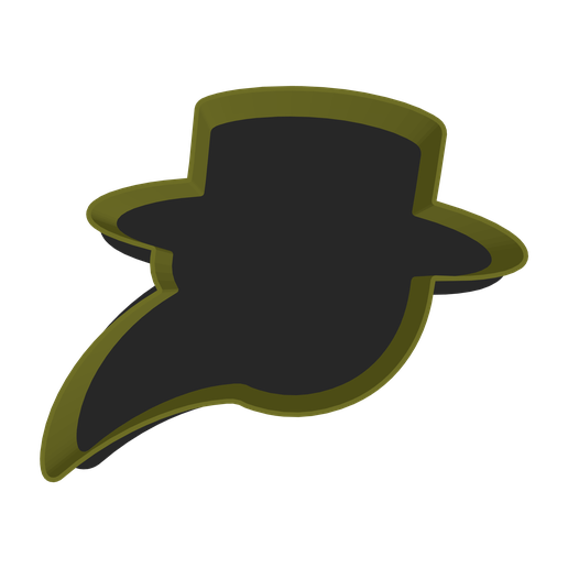 Plague Doctor Head (Baking Mold)