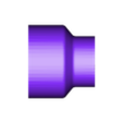 PVC reducing socket with 6 inch x 4 inch nominal diameters and socket end.STL PVC Pipe Fittings ``Commercial Use``.