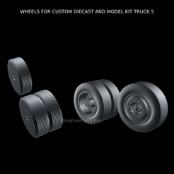 Proyecto-nuevo-2023-05-24T205213.702.png STL file WHEELS FOR CUSTOM DIECAST AND MODEL KIT TRUCK 5・3D printable model to download