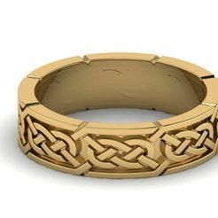 wedding-band-ring-3d-model-obj-stl-3dm-2.jpg Archivo STL gratis anillo・Plan de impresión en 3D para descargar