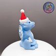 384552212_1703047310192018_221370418377871263_n.jpg Santa Dragon Figurine, Keychain, Ornament