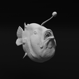 22.png Triplewart Seadevil - Cryptopsaras Couesii - Realistic Angler Fish