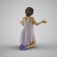 038337.png Kneeling Compassionate Woman