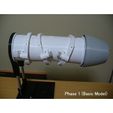 00-Phase1-Model01.jpg STL file Swivel Nozzle for Jet Engine, 3 Bearing Type, [Phase 1]・3D printer model to download