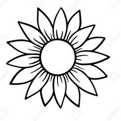 girasol1.jpeg STL-Datei Schnittblume Sonnenblume・Design für 3D-Drucker zum herunterladen
