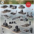 WB-TR-P01-Modern-fortified-base-pack-No.-2.jpg Modern fortified base pack No. 2 - Cold Era Modern Warfare Conflict World War 3 RPG  Post-apo WW3 WWIII