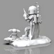 untitled.123.jpeg 3D file Stylised Mandalorian STL・3D print design to download