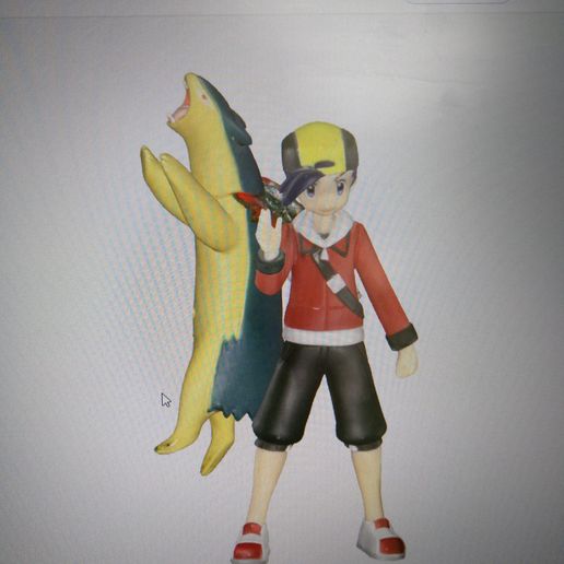 🐉 Gold Ethan Eco Pokemon Scale world・ STL File for ・Cults