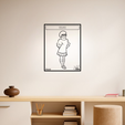 djxxmc.png Scooby-Doo Velma Dinkley Wall Art Framed