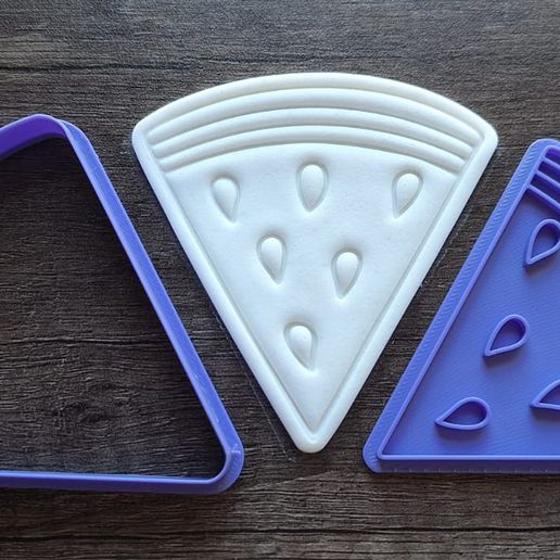 Summer themed cookie cutter and stamp 04