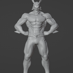 ALLMIGHT-FRONTVIEW.png All Might (MHA) 3D
