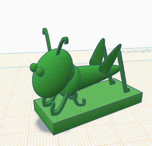 🌱 grass hopper・ STL File for 3D printing・Cults
