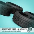 3.jpg Stretched tires for scale model wheels, easy scaling to any scale