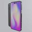 render_004.jpg Apple iphone14 Low-poly 3D model