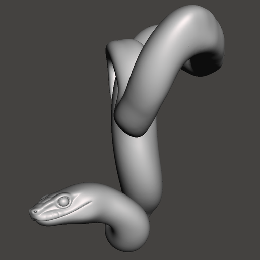 Snake Decorative 3D Model - Cults3D 3D Model | 3Drop