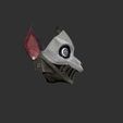 arcane-c-1.jpg Arcane Cosplay mask SCAR FIRELIGHT League of legend