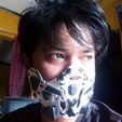Máscara Cyber Oni - Máscara Cyber Punk - Máscara Cyber Ninja #COSPLAYXCULTS