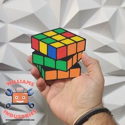 Rubik's Race Game Piece by nullgel, Download free STL model