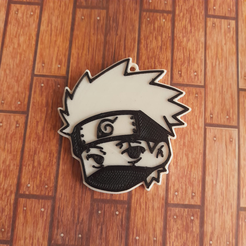 Kks1.png 3D file Kakashi Hatake Keychain・Template to download and 3D print