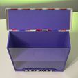 3_4.jpg Friends  Display Shelf with Sliding Glass – 205x205 mm – 3D Printable