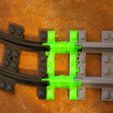 IMG_2480.JPG Kazi narrow gauge tracks (with Lego narrow gauge adapters)