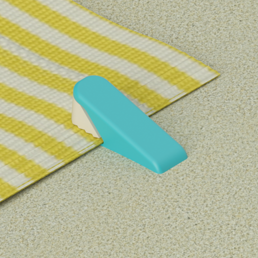 beach towel clip