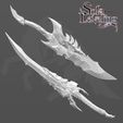 5.jpg Kamish's Wrath Daggers Solo Leveling for cosplay 3d model