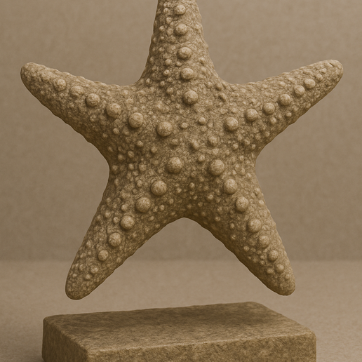 Starfish Sculpture 3D model