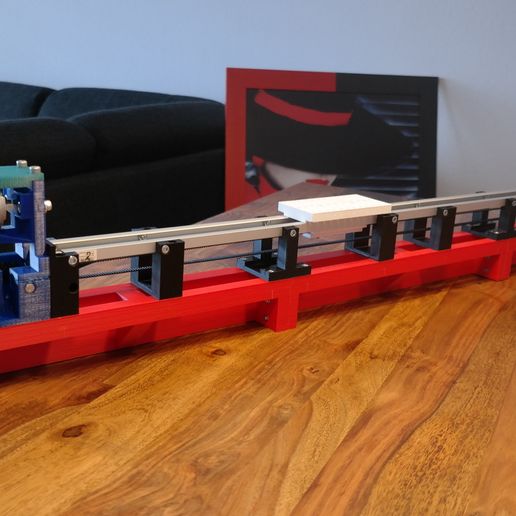 linear axis XXL 3D model