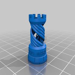Rook.png Бесплатный STL файл Elegoo Mars Test Rook・Идея 3D-печати для скачивания, Ender3PrintingFan1