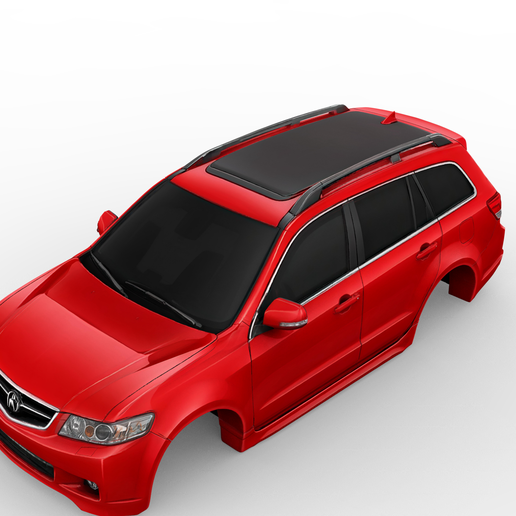 Acura TSX Wagon 2005 – Detailed 3D Car Body Model