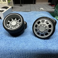 24" Milled Slot Dually