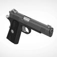 014.jpg Remington 1911 Enhanced pistol from the game Tomb Raider 2013 3D print model3