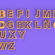 abecedario-render.png cookie cutters alphabet / cookie cutters alphabet
