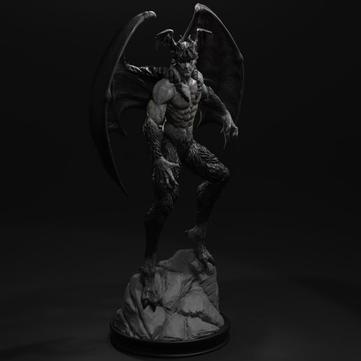 DEVILMAN デビルマン　DETAIL FIGURE 💬 Devilman Statue・ 3D File for ・Cults