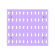 Pegboard-11x5-WithScrewHoles-V0-1.stl Tableau d'affichage