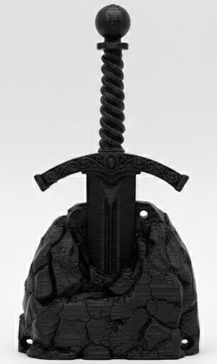 Sword in the Stone Wall Art