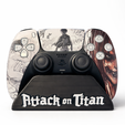 3.png Shingeki No Kyojin SNK PS5 controller (Easy Print)