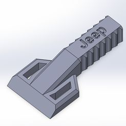 ICE-SCRAPER.jpeg Download STL file ICE SCRAPER JEEP • 3D printing model, michelemichelucci